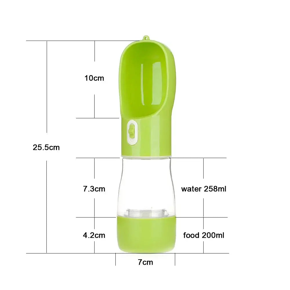 Portable Dog Water Bottle - Food & Water Container