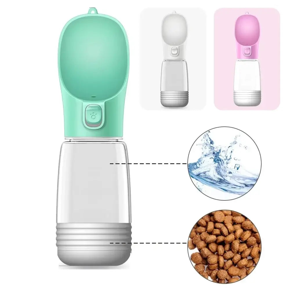 Portable Dog Water Bottle - Food & Water Container