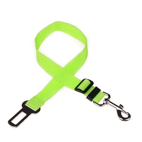 Cinturón de seguridad ajustable para mascotas, gatos, perros, asiento para mascotas, arnés para perros, clip de correa, palanca de seguridad, collares de tracción para perros, accesorios para perros