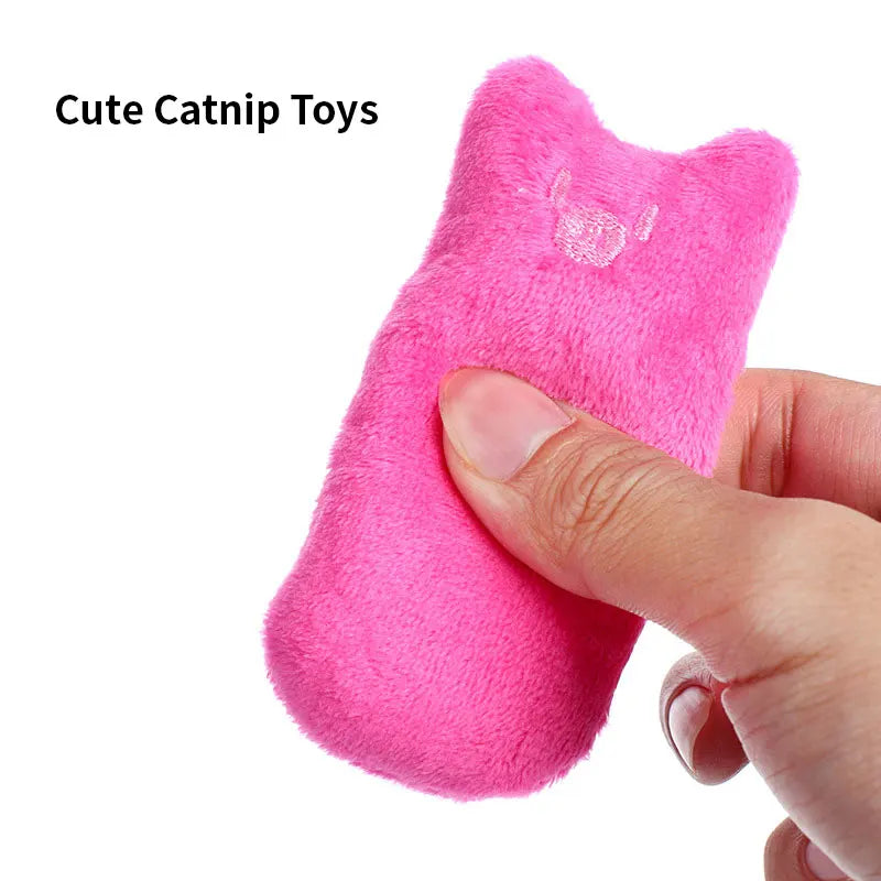 Teeth Grinding Catnip Toys - Teeth Grinding Relaxation Cat Chewing