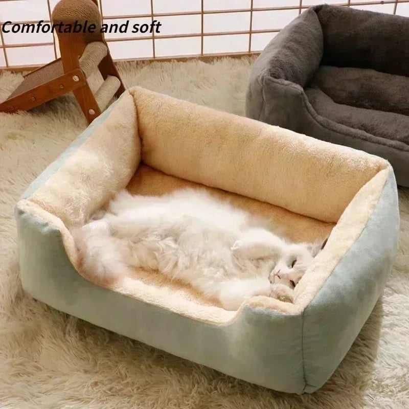 Comfortable Bed for Cats - Plush Cushions & Accessories