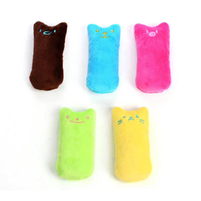 Teeth Grinding Catnip Toys - Teeth Grinding Relaxation Cat Chewing