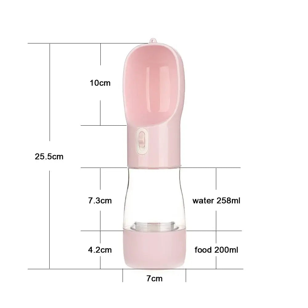 Portable Dog Water Bottle - Food & Water Container